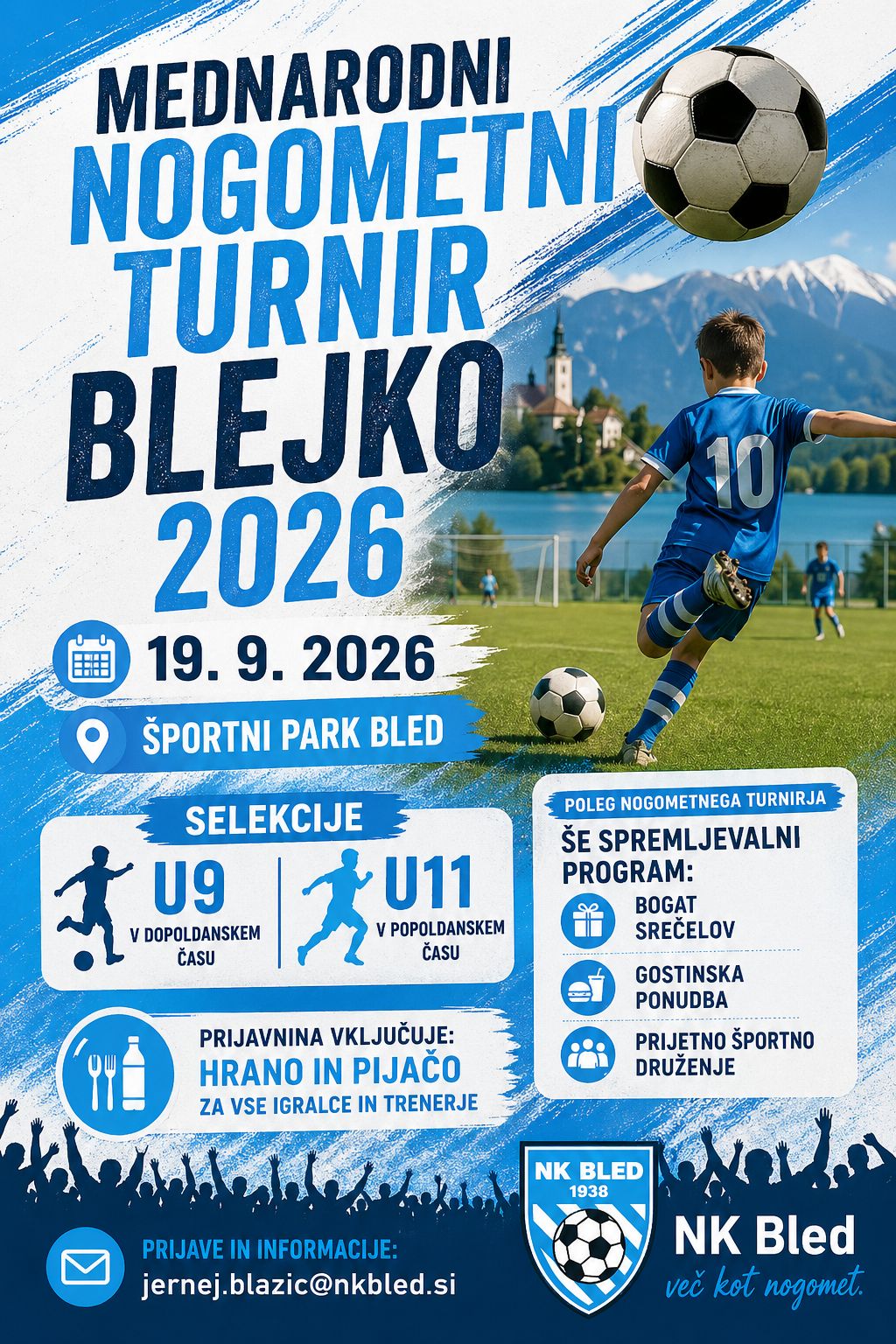 Nogometni mednarodni turnir za najmlajše - BLEJKO 2026